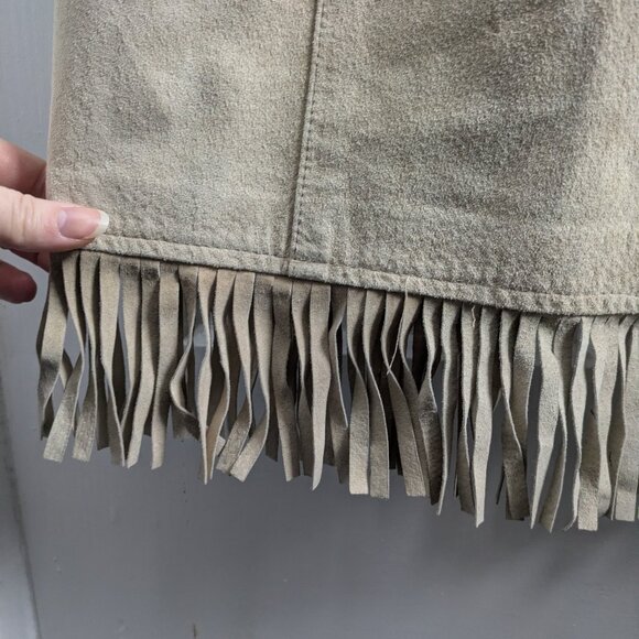 Danier suede skirt - Picture 3 of 4